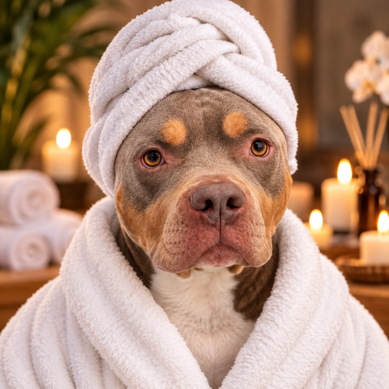 Portrait animal style Spa & Peignoir