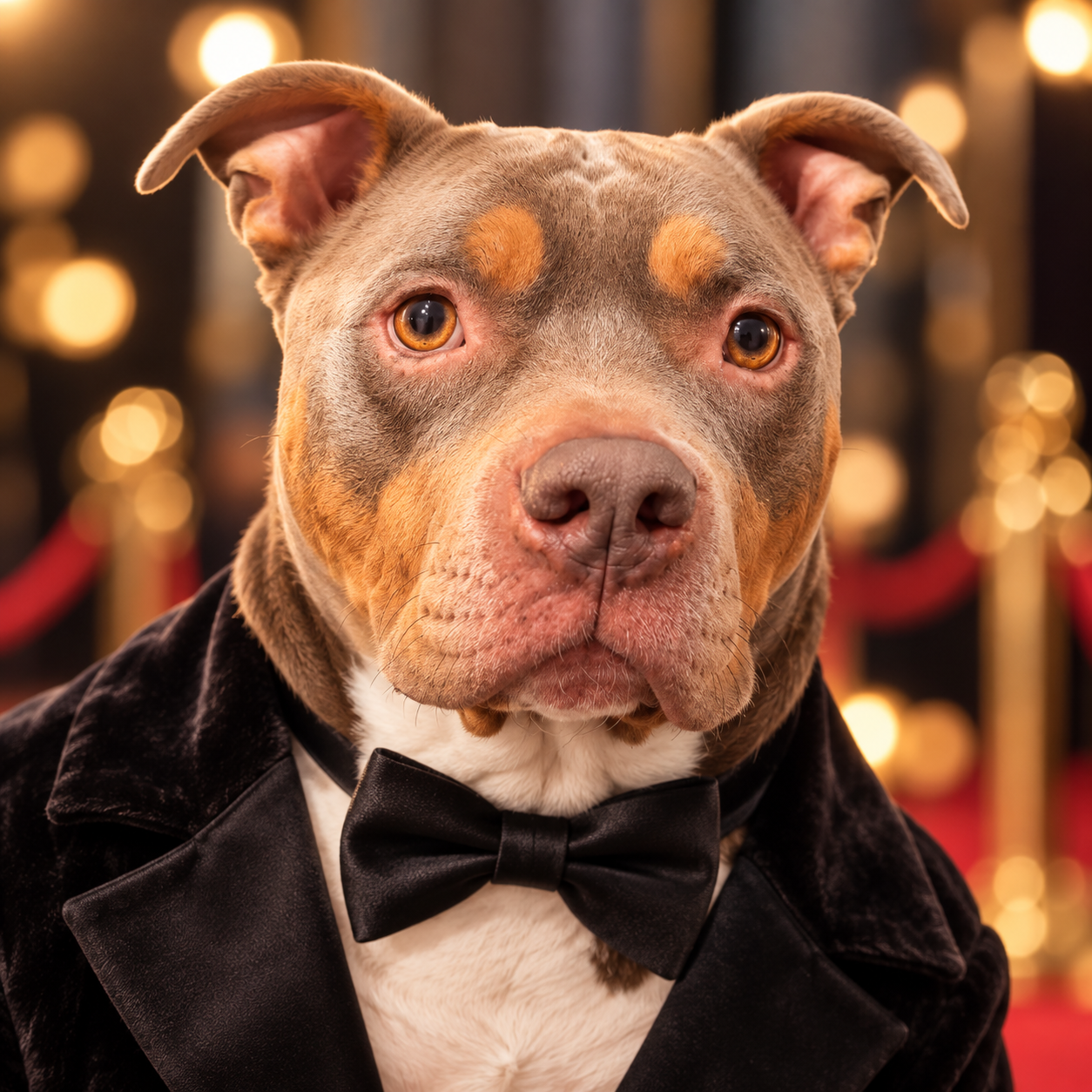 Portrait animal style Star de magazine